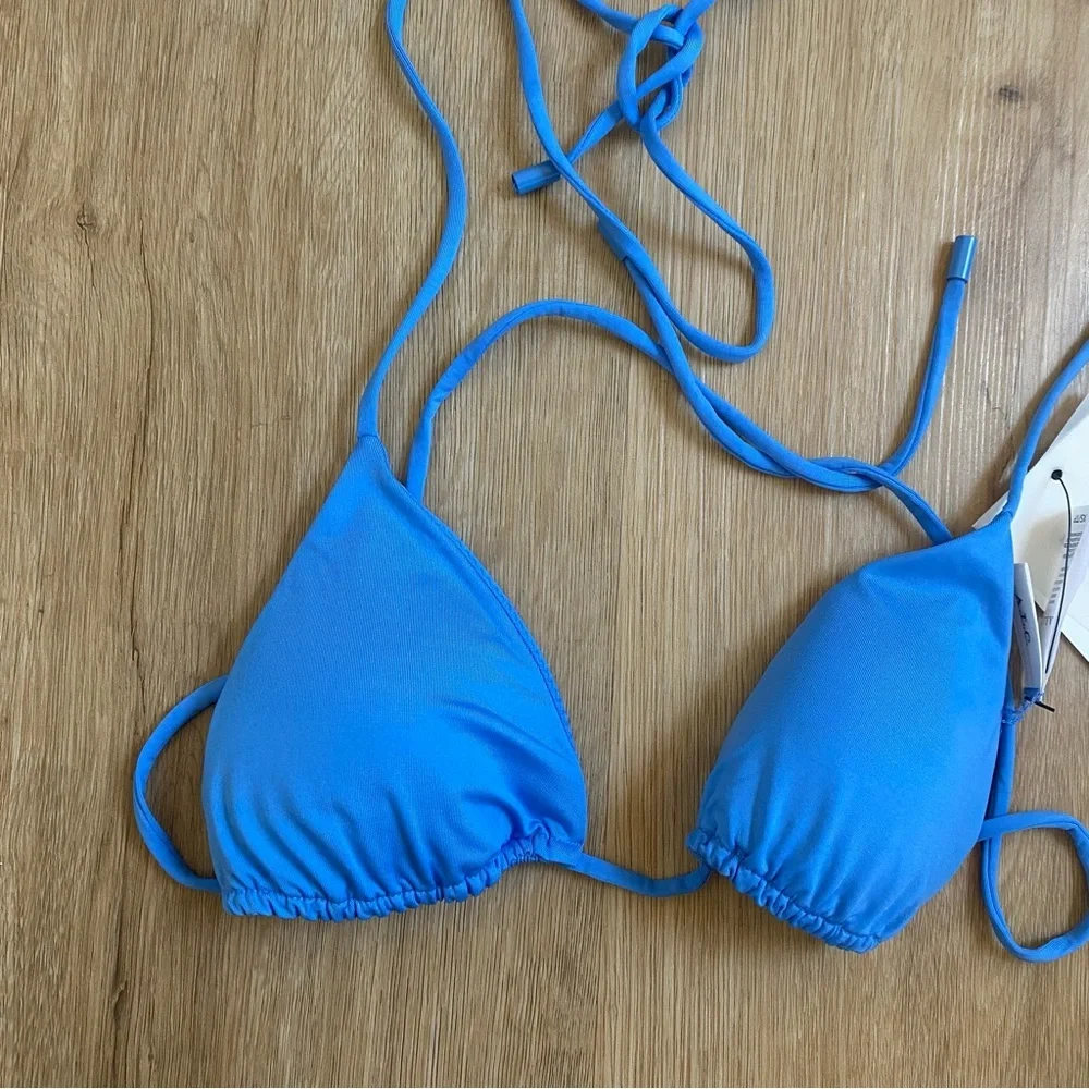 A.L.C. Devin Triangle Bikini Top
